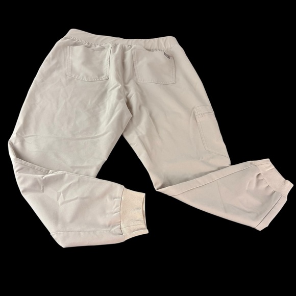 FIGS Jogger Scrub Pants Womens Medium tan Technical Collection  (959) - Picture 2 of 8